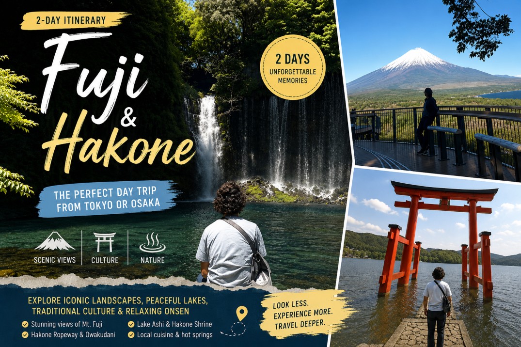 Discovering Mount Fuji: A Hakone and Five Lakes Journey