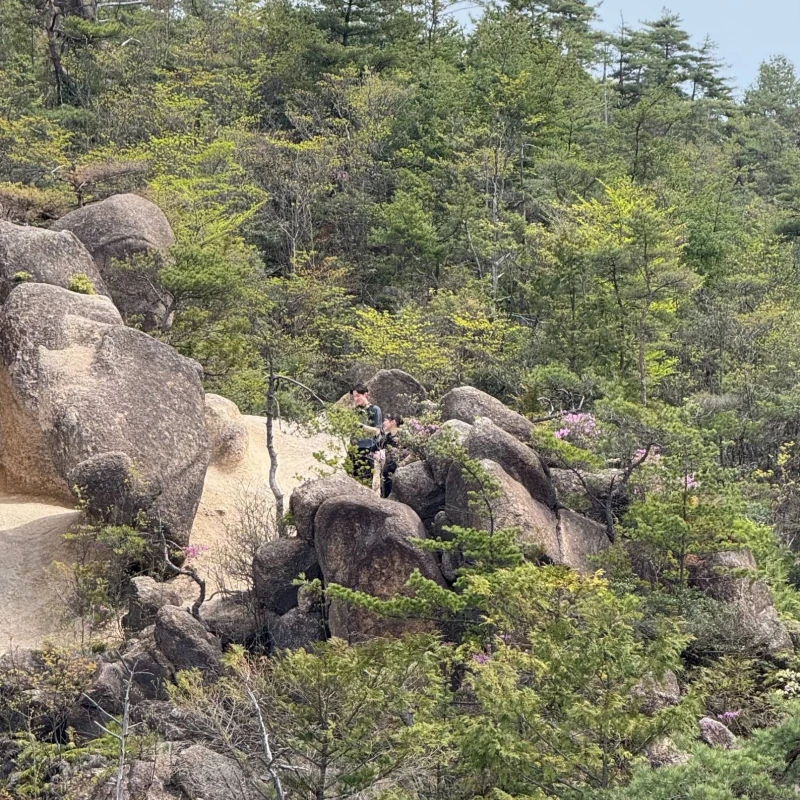Gallery image for Konze Alps: Giant Boulders, Ropes, and Stunning Lake Biwa Views in Shiga