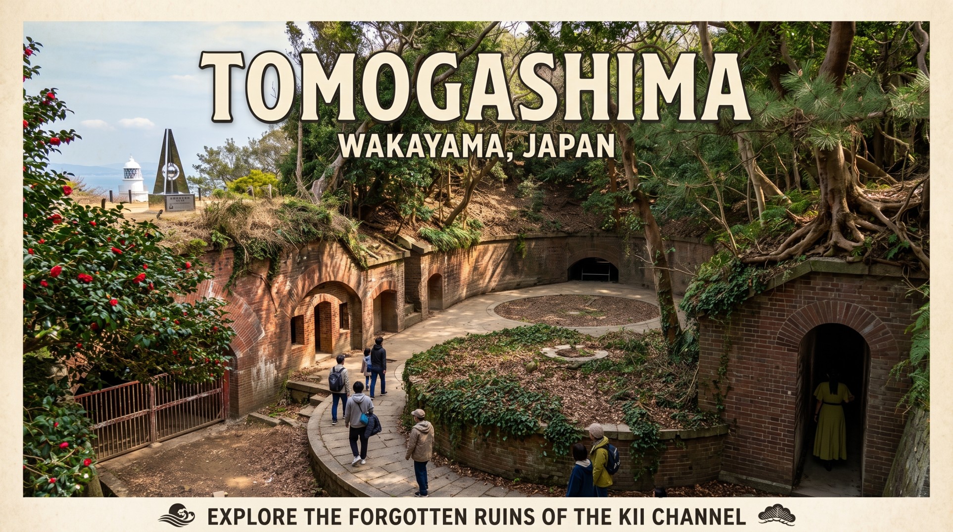 Tomogashima: Wakayama's Real-Life Castle in the Sky